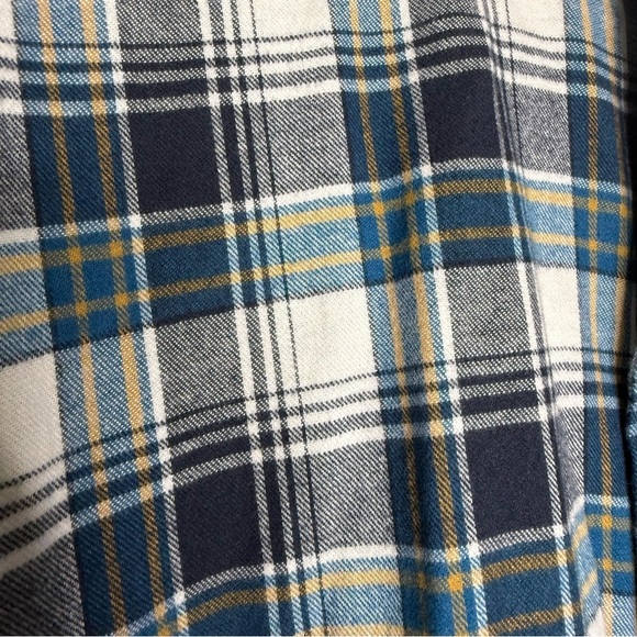 Cabela’s Plaid Long Sleeve Button Front Mens Flannel Shirt Size XL Tall - Picture 4 of 5